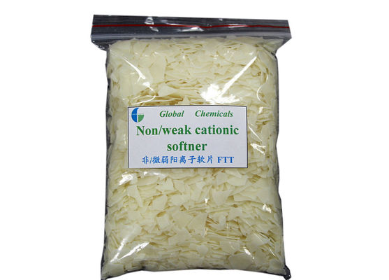 Nonionic / Weak Cationic Fabric Softener FTT For After Finishing Of Textile Auxiliaries