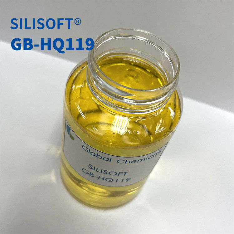 고농도 수소성 실리콘 SILISOFT GB-HQ119 목화 및 T/C 직물 인쇄 직물의 손잡이 완공용