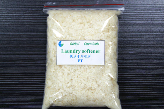 공장을 씻기 위한 직물 보조 약한 양 이온성 섬유 유연제 플레이크