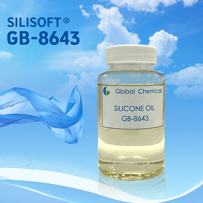 높은 안정성 수화성 실리콘 SILISOFT GB-8643 직물 순수 면화 가정용 직물, 반응 인쇄 직물, 코팅 인쇄 직물, 레이온 인쇄 직물