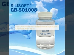 연성과 쉽게 유화되 아미노 작용성 실리콘 유체 SILISOFT GB-SO1008