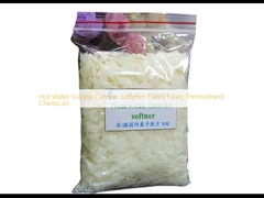 뜨거운 물에 녹는 카티온성 부드럽게 만드는 물질 덩어리 직물 전처리 화학물질