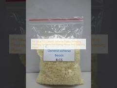 PH 값 3.0 카티온 부드러운 용품 플라크 가죽을 부드럽게 하는 가구 염색 및 세탁 공장