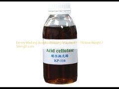 젠임 세탁산 바이오 폴리싱 효소 KP - 116 낮은 무게 / 강도 손실