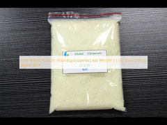 연한 노란색 분말 세탁 효소 체중 / 손실을 줄이는 바이오 스쿠어링 에이전트 829