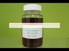 직물 바이오 폴리싱 처리를 위해 맞춤형 섬유 산 씻기 효소