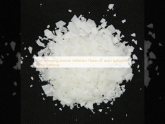 낮은 노란색의 애니온 부드러운 물질 플라크 AT 및 수성 섬유 부드러운 물질