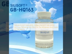 섬세하고 부드러운 수분 친화성 실리콘 SILISOFT GB-HQ163 매우 낮은 노란색, 흰색과 색조에 영향을 미치지 않습니다.