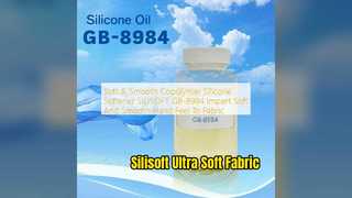 Silisoft GB8984 부드럽고 매끄러운 직물 실리콘 연화제